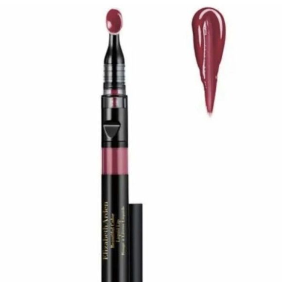 NIB Elizabeth Arden Beautiful Color Liquid Lip Lipstick Lacquer -27L Casual - Picture 8 of 8